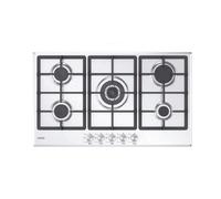 Candy Moderna CHG93WX/1 Acciaio inox Da incasso 86 cm Gas 5 Fornello(i)