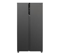 Candy CHSVN-174X, Frigorifero Side by Side, Larghezza 91 cm, Capacità 532 L, Inverter, Total No Frost, 2 cassetti Verdoli, Controllo esterno digitale, Illuminazione a LED, Gambe regolabili, Ruote,