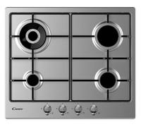 Candy Classic CHW6BR4WTX Acciaio inox Da incasso 60 cm Gas 4 Fornello(i)