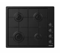 Candy Idea Piano Cottura CHW6LBB a Gas 4 Fuochi Gas Colore Nero