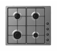 Candy Idea CHW6LBX Acciaio inox Da incasso 56 cm Gas 4 Fornello(i)