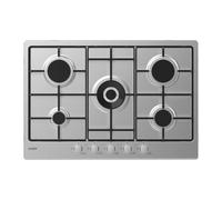 Candy Moderna CHW74WX Acciaio inox Da incasso 75 cm Gas 5 Fornello(i)
