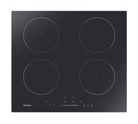 CANDY CIS642SCTT/1 PIANO COTTURA A INDUZIONE, 4 zone di cotura, dimensioni: L 59 cm, P 52 piano in Vetroceramica, Nero