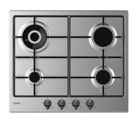 Candy Classic CHW6BR4WTX Acciaio inox Da incasso 60 cm Gas 4 Fornello(