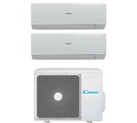Candy Climatizzatore Dual Split Inverter 9000+12000Btu Wi-Fi Pura RAIN-MA