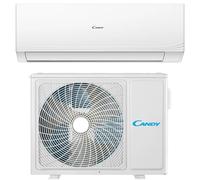 Candy, Condizionatore Smart Linea Aria, Climatizzatore Monosplit con Unità Esterna e Interna 12000 Btu, 20 dBA, Flusso d'Aria Multidirezione, Steri-Clean 56°, Self-Clean e Controllo da Remoto con App