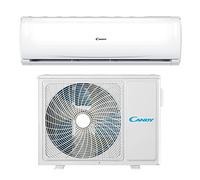 Candy, Condizionatore Smart Linea Pura, Climatizzatore Monosplit con Unità Esterna e Interna 9000 Btu, 19 dBA, con Pompa di Calore per Aria Calda, Self-Clean e Controllo da Remoto con App