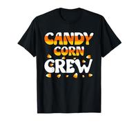 Candy Corn Crew Halloween Costume Maglietta