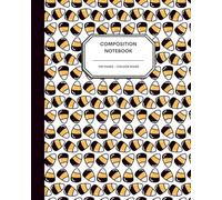 Candy Corn Cuties: Fall & Halloween Journal Notebook - 8x10” - 100 College Ruled Pages - Adorable Autumn Design - Perfect for Kids & Teens