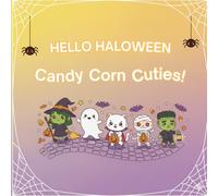 Candy Corn Cuties! | HELLO HALOWEEN: A Coloring Spooky for Little Artists!