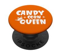 Candy Corn Queen Halloween Divertente Autunno PopSockets PopGrip Adesivo