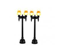 Candy Corn Street Light Set of 2 B/O 4.5V Cod. 34071