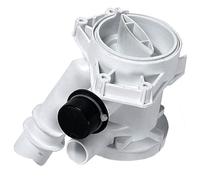 CANDY - Corps de pompe + bouchon filtre pour lave linge CANDY