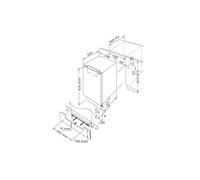 Candy CUS68EW Congelatore verticale Da incasso 95 L E Bianco