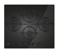 Candy Moderna CVG6DTB Nero Da incasso 59.5 cm Gas 4 Fornello(i)