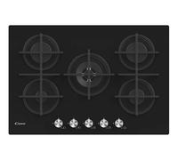 Candy Moderna CVG74WPB Nero Da incasso 74.5 cm Gas 5 Fornello(i)