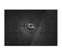 Candy CVG74WTB Nero Da incasso 75 cm Gas 5 Fornello(i)