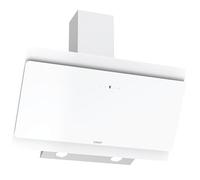Candy CVMA 90 W, cappa aspirante 90 CM, 4 Livelli Potenza, 213 W, 620 M3/H, Valvola Antiretorno, Timer, Filtri Carbonio, Pannello Alluminio Antigasso, Illuminazione LED, 60 dB, Vetro Bianco