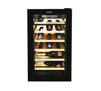 Candy DiVino CWCEL 210/N Cantinetta vino con compressore Libera installazione Nero 21 bottiglia/bottiglie