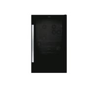 CANDY DiVinoCWC 150 ED/NF CANTINETTA VINO, 41,0 bottiglie, 8 ripiani, dimensoni: L 49,00 cm, A 84,50 cm, P 54,50 cm, temperatura massima 18 °C, Nero