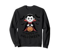 Candy Dracula Camicia Carino Halloween Vampiro con Dolci Felpa
