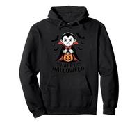 Candy Dracula Camicia Carino Halloween Vampiro con Dolci Felpa con Cappuccio