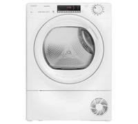 Candy RapidÓ RO EH10N3TE-S, Asciugatrice 10 Kg a Pompa di Calore, Motore Inverter, Programma Stiro Facile, Connetività Wi-Fi + BLE, 85 x 59.6 x 58.5 cm (A x L x P cm), Bianco-Classe C