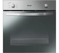 Candy FCS 201 X/E Forno Elettrico Statico con Grill a Incasso, 2100W, 70 Litri, Acciaio Inox, 1 Griglia, 1 Leccarda, 4 Funzioni, 59,5x59,5x56,8 cm, Classe A