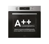 Candy Moderna CA6 N3B1HTX 78 L Nero, Acciaio inox