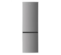 Candy - Frigorifero Combinato Cch1t518ex Classe E 253 Lt-platino, Acciaio Inossidabile Candy