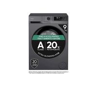 CANDY GD 49B8G-S LAVATRICE, Caricamento frontale, 9 kg, 16 programmi, Profondità 60,1 cm, Giri 1400 rpm, ANTRACITE, livello rumorosità centrifuga 69 dB(A