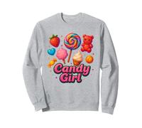 Candy Girl Caramelle Lollipop Zucchero Filato Shirt Felpa
