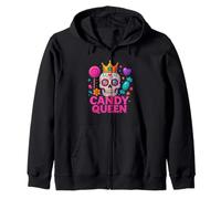 Candy Girl Caramelle Lollipop Zucchero Filato Shirt Felpa con Cappuccio