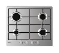 Candy Idea CHW6BRX Acciaio inox Da incasso 60 cm Gas 4 Fornello(i)