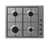 Candy Idea CHW6LBX Acciaio inox Da incasso 56 cm Gas 4 Fornello(i)