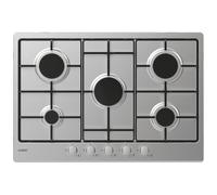 Candy Timeless CHW7X Acciaio inox Da incasso Gas 5 Fornello(i)