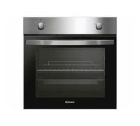 Candy Idea FIDCP X200, Forno Statico, 70L, 2400W, 1 Vassoio e 1 Griglia, Ventilazione Radiale, Pulizia Aquactiva, 4 Funzioni, 2 Telecomandi Meccanici, Porta Doppia Vetro, Inox e Nero
