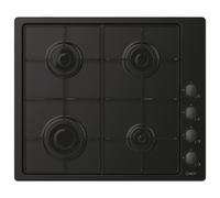 Candy Idea Piano Cottura CHW6LBB a Gas 4 Fuochi Gas Colore Nero
