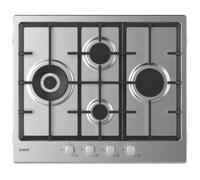 Candy Idea CHG6D4WX Acciaio inox Da incasso 60 cm Gas 4 Fornello(i)