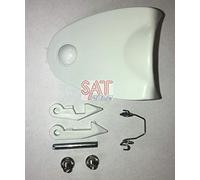 Candy Kit Maniglia Oblo' bianca Zerowatt