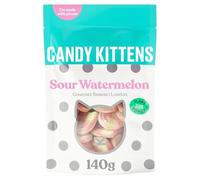 Candy Kittens - Anguria acida fatta con succo di frutta e aromi naturali, acquisto all'ingrosso - (140 g confezione da 1)