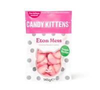 Candy Kittens Eton Mess - Dolci vegetariani gourmet, senza olio di palma, dolci gommosi realizzati con succo di frutta e aromi naturali, 145 g