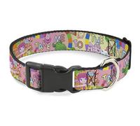 Candy Land Plastic Clip Dog Collar Candy Land Take Me To The Candy Character C