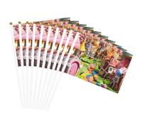 Candy Land Print Bandiera palmare leggera Festival Bandiere Indoor Outdoor Decor Parade Party Eventi