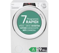 Candy RapidÓ ROW4964DWMST/1-S lavasciuga Libera installazione Caricamento frontale Bianco D