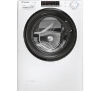 Candy Smart Pro Inverter Lavasciuga Slim 7+4 Kg, Libera Installazione, 1400 Giri Programmi Rapidi, App hOn, Programma Vapore, AxLxP 89x60x45, Bianca - CSOW 4746TWMB5-S