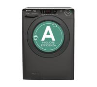 Candy Ultra Hygiene HES14124TWMBB5-S lavatrice Caricamento frontale 12 kg 1400 Giri /min Nero