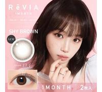 Candy Magic - ReVIA 1 Month Color Lens Shy Brown 2 pcs P-6.00 (2 pcs)