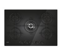Candy CVG74WTB Nero Da incasso 75 cm Gas 5 Fornello(i)