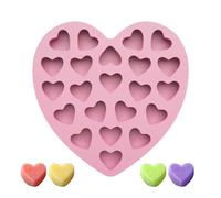 Candy Mold - 22 cavity silicone Chocolate Mold Heat Resistant | Valentine Baking old For Chocolate, Gummies, Fudge, Jelly, Ice, Soap | Baking Tool For Home, Wedding, Mother's Day Use